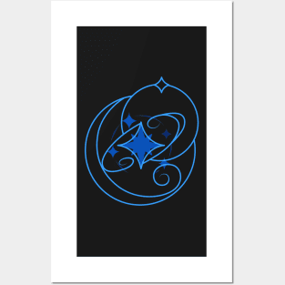 mona - astrolabos Posters and Art